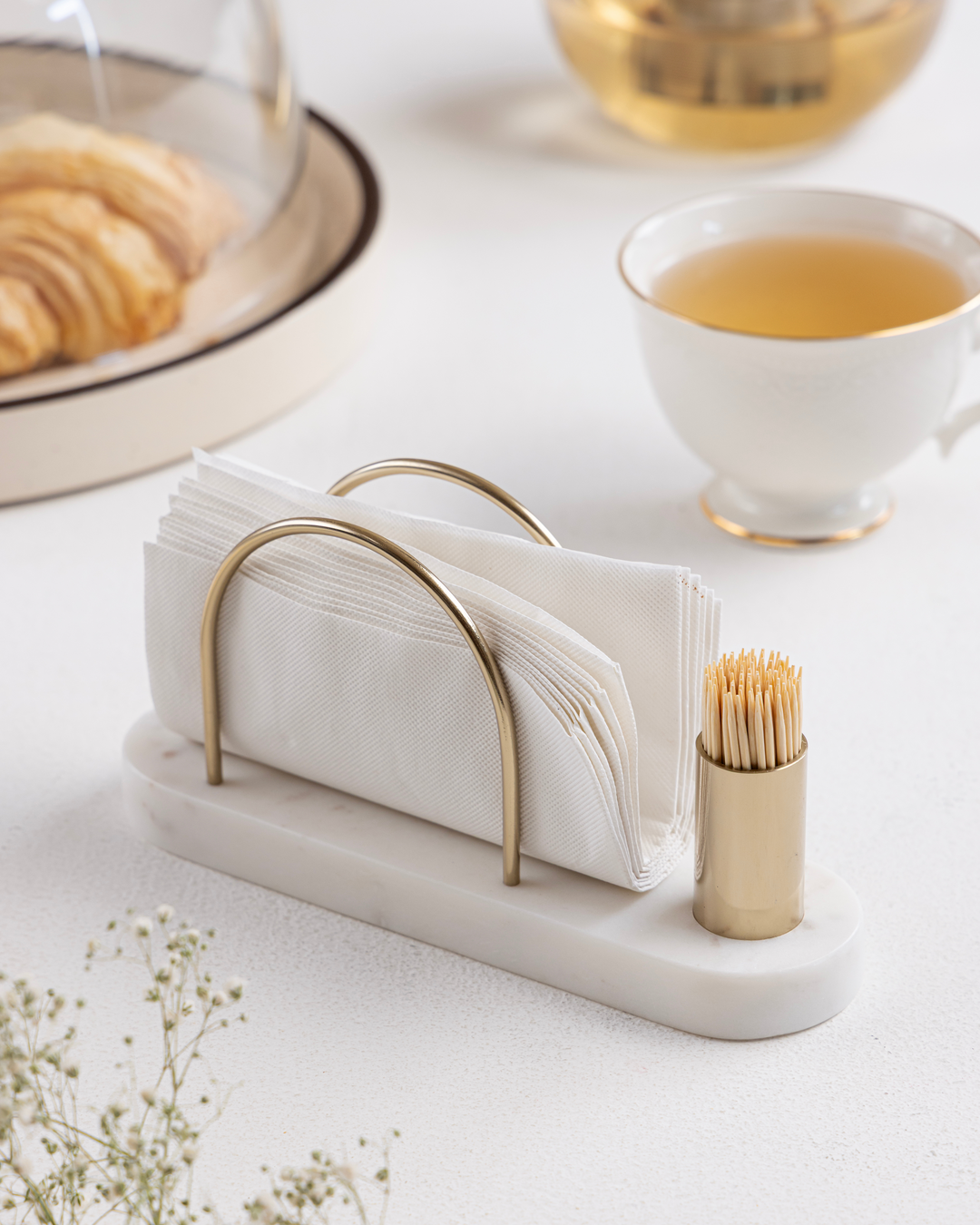 Marble Napkins Stand