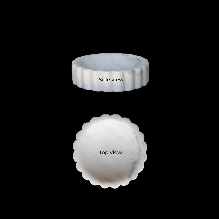 Luxury Marble Bathroom Accessory Set (3 Pc) | Soap Dispenser & Toothbrush Holder