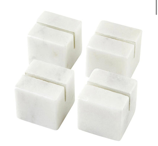 Marble Visiting Card Holder- Set of 4