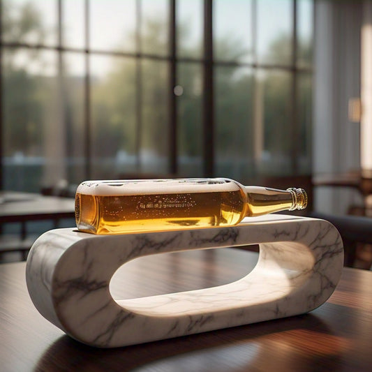 Elegant Marble Beer Holder- Luxurious