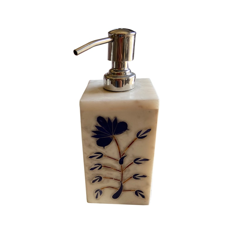 Marble Inlay Bathroom Set