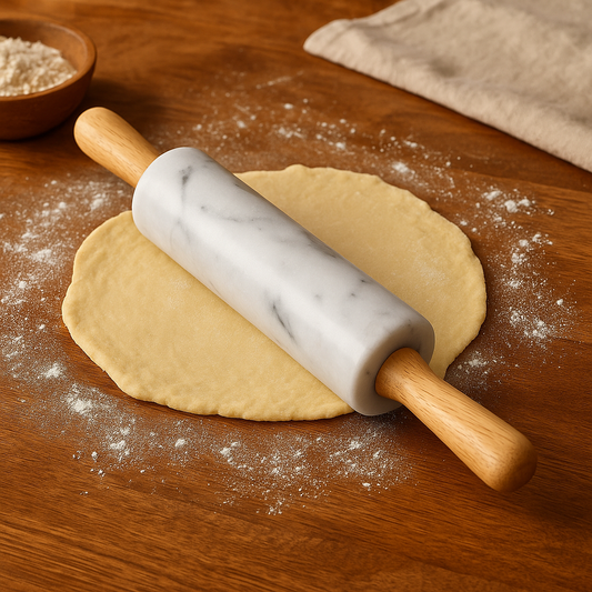 Marble Kitchen Roller – Perfect for Baking & Cooking